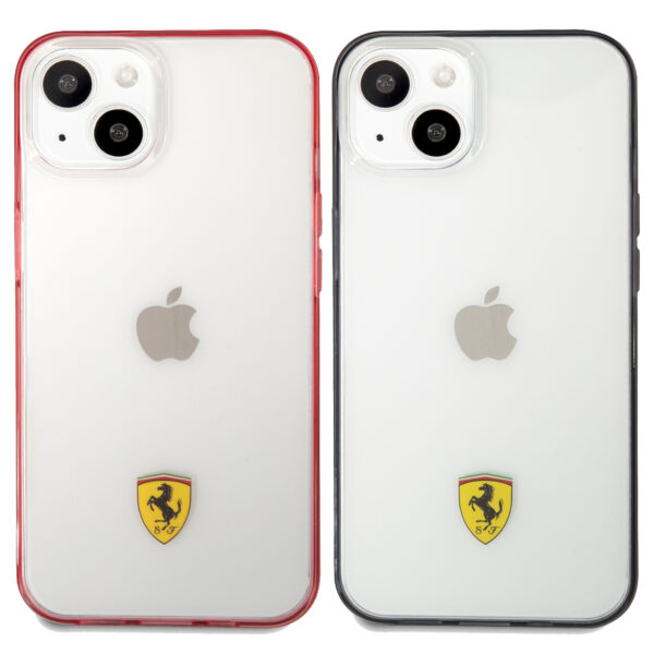 قاب محافظ iPhone 13 طرح Ferrari مدل Print Logo