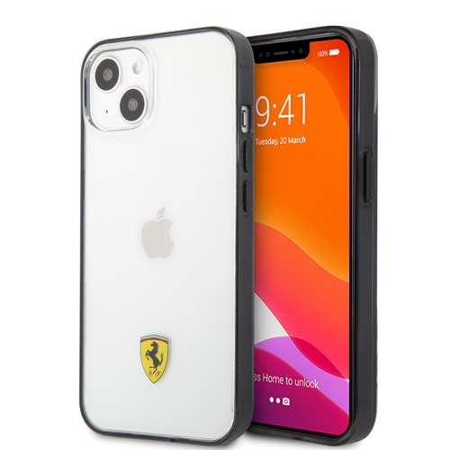 قاب محافظ iPhone 13 طرح Ferrari مدل Print Logo