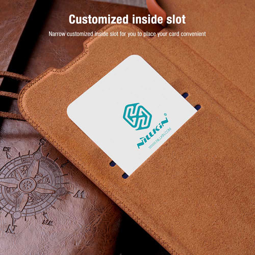 کیف چرمی نیلکین شیائومی Qin Pro Leather Case Redmi Note 11 Pro 4G-5G