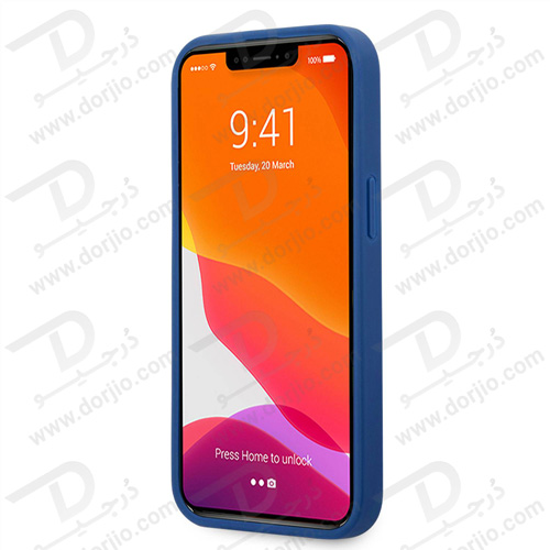 گارد سیلیکونی ضد ضربه iPhone 13 Pro طرح BMW مدل Metal Logo