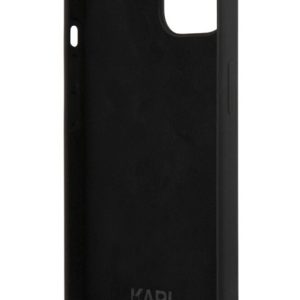 گارد سیلیکونی iPhone 13 طرح Karl Lagerfeld مدل Karl's Head