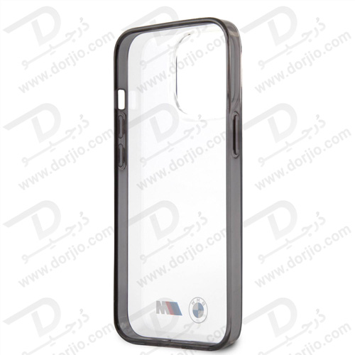 گارد محافظ شفاف فریم مشکی iPhone 13 Pro طرح BMW مدل M Collection With Matte Black Edges