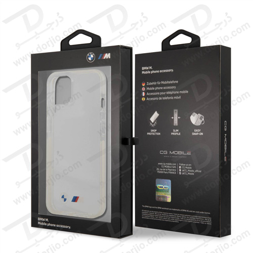 گارد محافظ شفاف iPhone 13 طرح BMW مدل M Collection With TPU Edges
