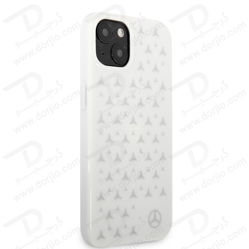 گارد محافظ iPhone 13 طرح Mercedes Benz مدل Electroplated Stars Pattern