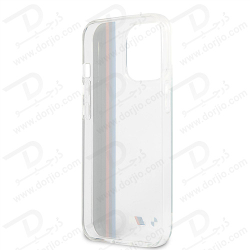 گارد محافظ iPhone 13 Pro طرح BMW مدل Vertical Tricolor Lines &amp; Black Stripe