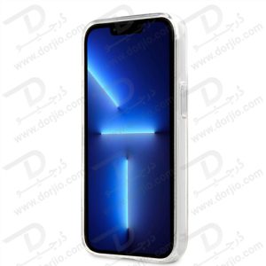 گارد محافظ iPhone 13 Pro طرح BMW مدل M Collection Vertical Blue Line & Black Stripe