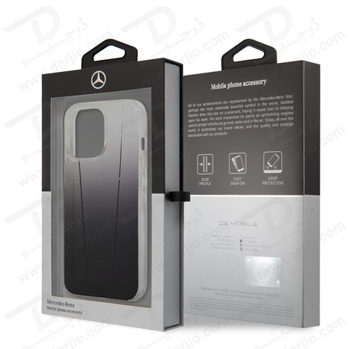 گارد محافظ iPhone 13 Pro Max طرح Mercedes Benz مدل Gradient Embossed 2