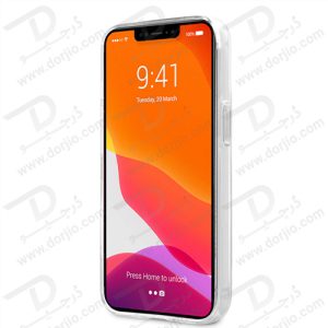 گارد محافظ iPhone 13 Pro Max طرح BMW مدل M Collection Horizontal Tricolor Lines & Black Stripe