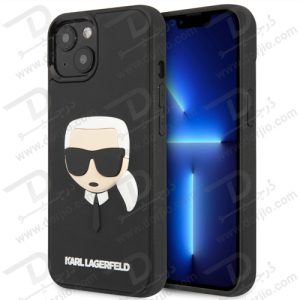 گارد 3D Rubber آیفون 13 طرح Karl Lagerfeld مدل Karl Head