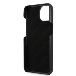 گارد PU چرمی بند دار iPhone 13 طرح Karl Lagerfeld مدل With Elastic Band Strap