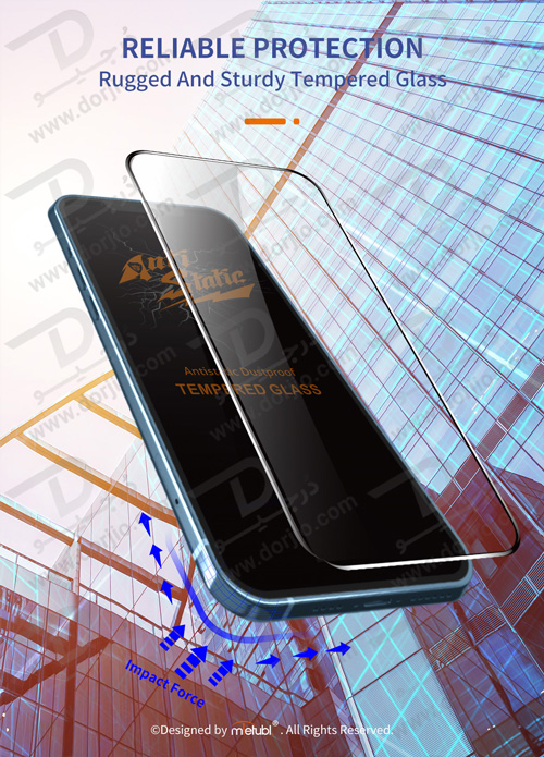 گلس شیشه ای میتوبل شیائومی Redmi Note 11-Note 11S مدل Anti Static Dustproof