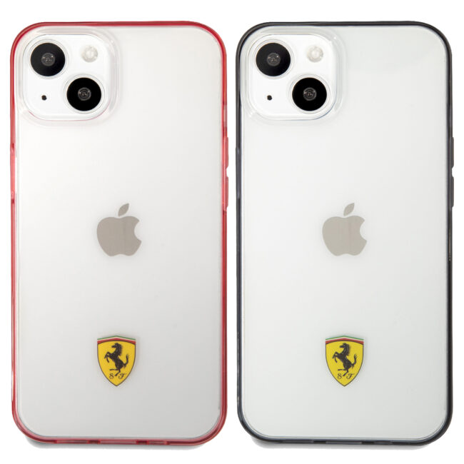قاب محافظ iPhone 13 Mini طرح Ferrari مدل Print Logo