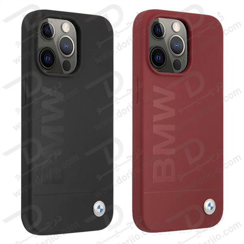 قاب سیلیکونی iPhone 13 Pro Max مارک BMW مدل Tone On Tone Metal Logo