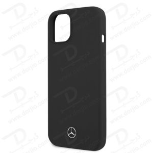 قاب سیلیکونی iPhone 13 طرح Mercedes Benz مدل Microfiber Lining