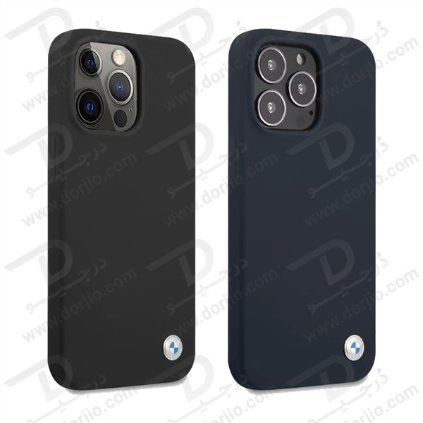 قاب سیلیکونی ضد ضربه iPhone 13 Pro Max مارک BMW مدل Metal Logo