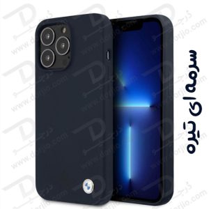 قاب سیلیکونی ضد ضربه iPhone 13 Pro Max مارک BMW مدل Metal Logo