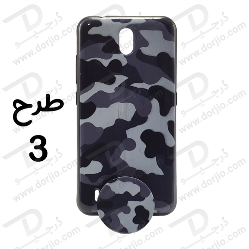قاب طرح دار نوکیا C1 به همراه پاپ سوکت
