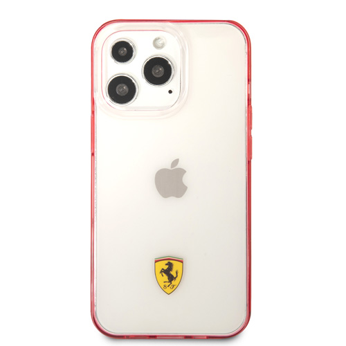 قاب محافظ iPhone 13 Pro طرح Ferrari مدل Print Logo