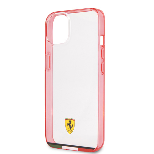 قاب محافظ iPhone 13 طرح Ferrari مدل Italia Stripe Print Logo