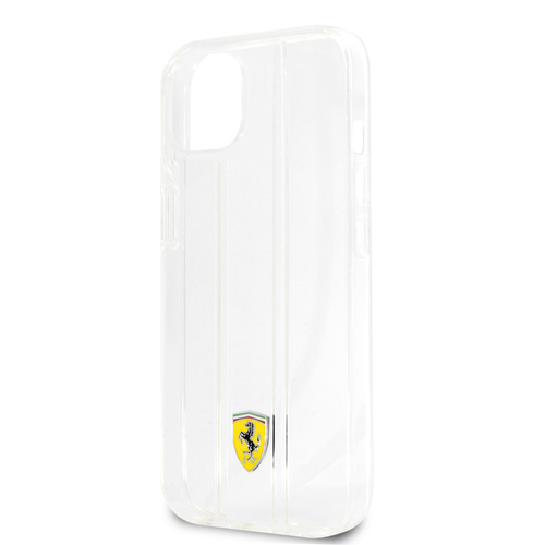 قاب محافظ شفاف iPhone 13 طرح Ferrari مدل 3D Line Contrasted