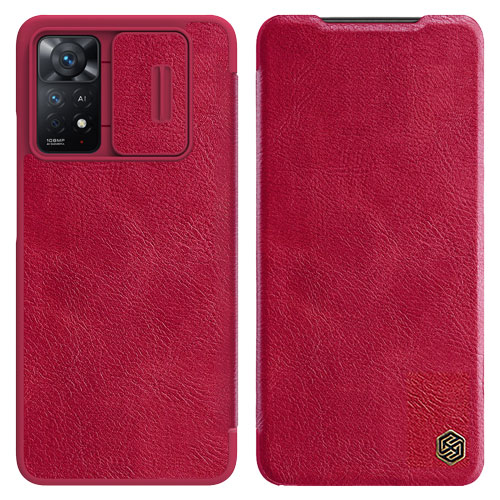کیف چرمی نیلکین شیائومی Qin Pro Leather Case Redmi Note 11 Pro 4G-5G