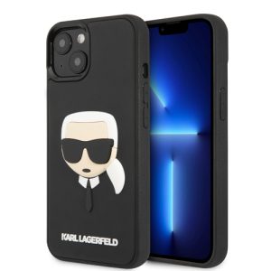 گارد 3D Rubber آیفون 13 طرح Karl Lagerfeld مدل Karl Head