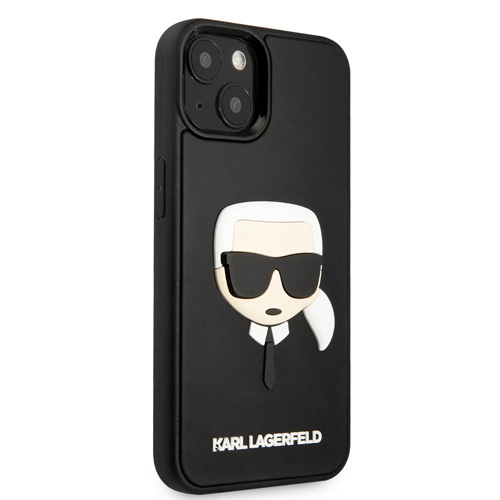 گارد 3D Rubber آیفون 13 طرح Karl Lagerfeld مدل Karl Head