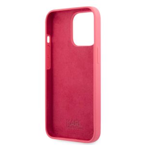 گارد سیلیکونی iPhone 13 Pro طرح Karl Lagerfeld مدل Karl And Choupette