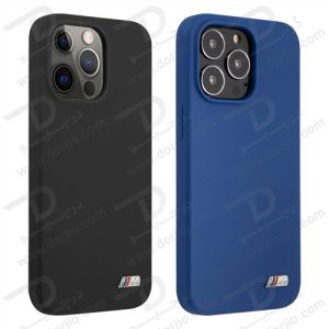 گارد سیلیکونی ضد ضربه iPhone 13 Pro Max طرح BMW مدل Metal Logo