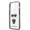 گارد شفاف iPhone 13 Pro طرح Karl Lagerfeld مدل With Black Outline Ikonik
