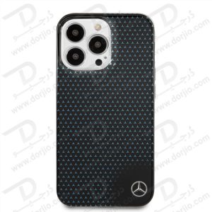 گارد محافظ iPhone 13 Pro Max طرح Mercedes Benz مدل Black Stars Pattern