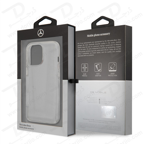 گارد محافظ iPhone 13 Pro Max طرح Mercedes Benz مدل Gradient Embossed 2