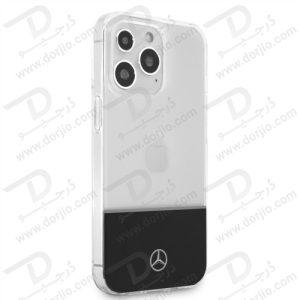 گارد محافظ iPhone 13 Pro طرح Mercedes Benz مدل Electroplated Middle Line Black