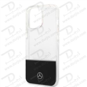 گارد محافظ iPhone 13 Pro طرح Mercedes Benz مدل Electroplated Middle Line Black