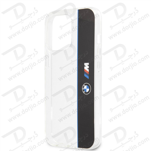 گارد محافظ iPhone 13 Pro طرح BMW مدل M Collection Vertical Blue Line & Black Stripe گارد محافظ iPhone 13 Pro طرح BMW مدل M Collection Vertical Blue Line & Black Stripe