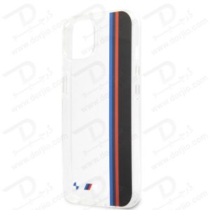 گارد محافظ iPhone 13 طرح BMW مدل Vertical Tricolor Lines & Black Stripe