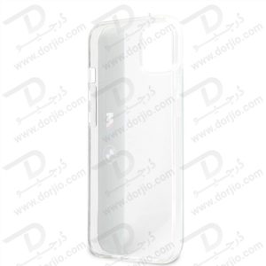 گارد محافظ iPhone 13 طرح BMW مدل M Collection Vertical Blue Line & Black Stripe