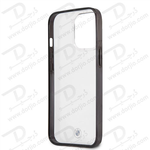 گارد محافظ شفاف فریم مشکی iPhone 13 Pro Max طرح BMW مدل With Edges گارد محافظ شفاف فریم مشکی iPhone 13 Pro Max طرح BMW مدل With Edges