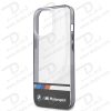 گارد محافظ فریم مشکی iPhone 13 Pro Max طرح BMW Motorsport مدل Collection Tricolor Stripe Black Lower Part Black Edges
