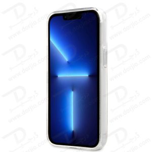 گارد محافظ نقره ای iPhone 13 Pro Max طرح BMW مدل M Collection Silver Stripe