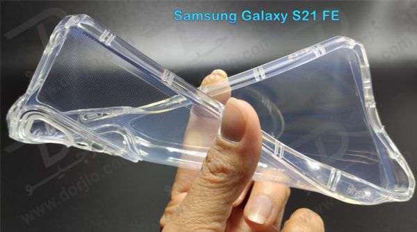 گارد ژله ای شفاف بامپر ضد ضربه با پوشش دوربین سامسونگ Galaxy S21 FE