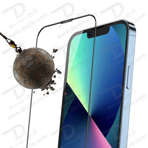 گلس محافظ شفاف iPhone 13 Pro Max مدل Green Anti-Reflective Transparent Glass