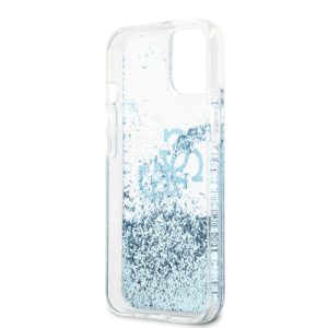 قاب شفاف اکلیلی iPhone 13 Mini مدل Guess Glitter 4G Electroplated Logo