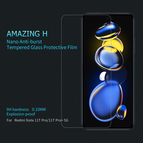 محافظ صفحه نمایش نیلکین شیائومی H Anti-Explosion Redmi Note 11T Pro