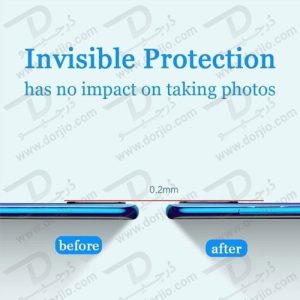 محافظ لنز شیشه‌ ای دوربین شیائومی Redmi 10C