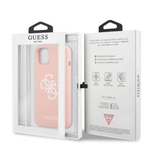 گارد سیلیکونی طرح لوگو iPhone 13 Mini مدل Guess Big 4G With Logo Print