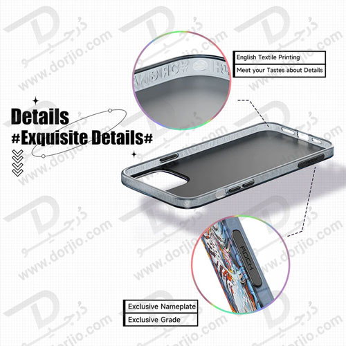 گارد طرح اژدها ROCK آیفون 13 پرو مکس مدل Mythical Animals Dragon