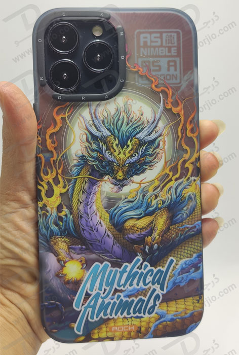 گارد طرح اژدها ROCK آیفون 13 پرو مکس مدل Mythical Animals Dragon