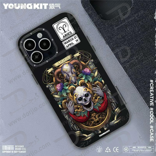 گارد طرح برج حمل iPhone 13 Pro Max مارک YOUNGKIT مدل ARIES