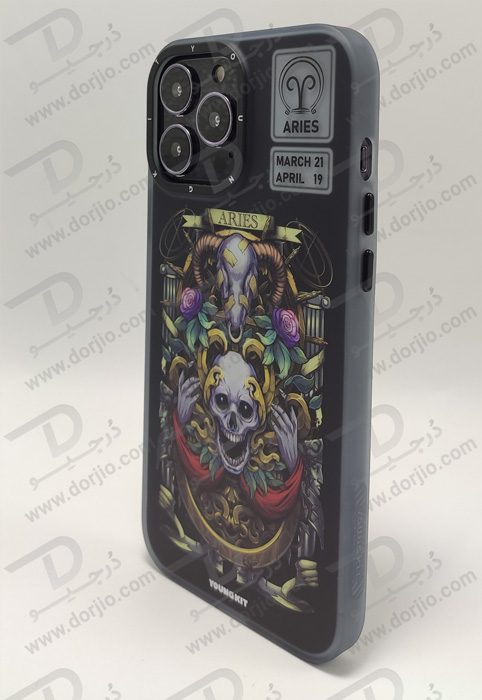 گارد طرح برج حمل iPhone 13 Pro Max مارک YOUNGKIT مدل ARIES